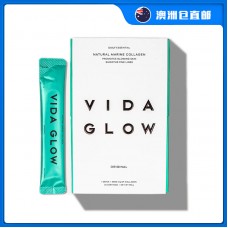 【澳洲直邮包邮】Vida Glow 深海鱼胶原蛋白粉 原味 90克（3克x30袋）